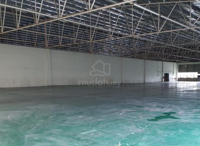 Below market single storey factory warehouse taman klang utama 1