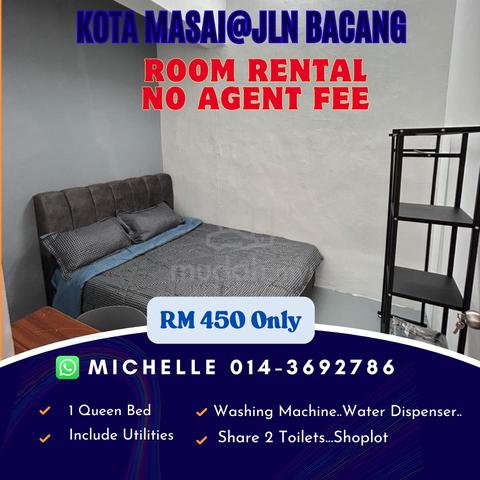Kota Masai@Jln Bacang 39 Room For Rent 1