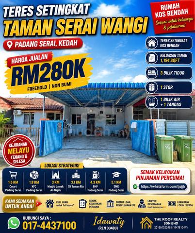 Rumah Cantik, Taman Serai Wangi, Padang Serai 1