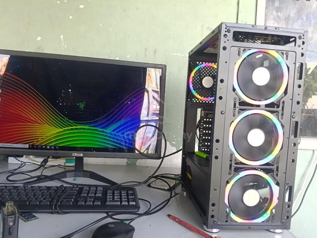 PC gaming fullset free monitor 22 inch plug n play - photo 6 of 6