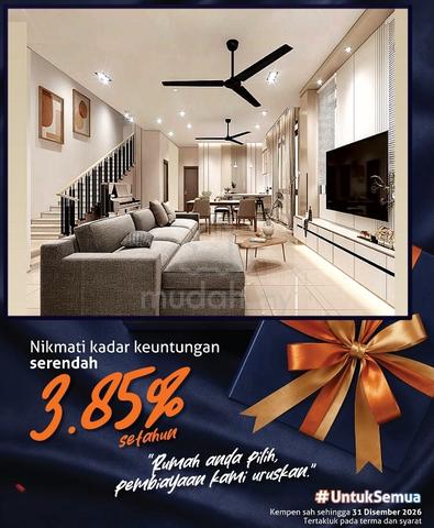 Apply Rumah Zero Deposit 2026 | BARU! | Strategik | Area Bebas Banjir 1