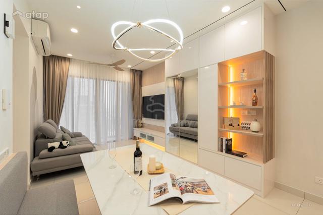 100m to MRT LINE 2 (20 minutes to TRX) 4 BEDROOM 4XXK fully furnished 1