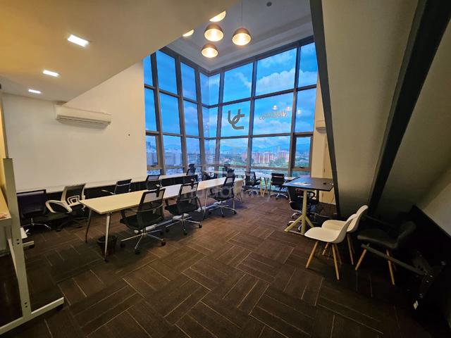 Floor To Ceiling Window Wall Designer Office For Sale @Sunway Velocity 1