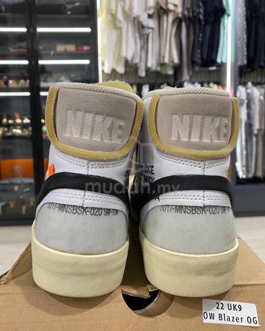 Authentic OW Off White Nike Blazer OG UK9 Shoes for sale in Kuching Sarawak