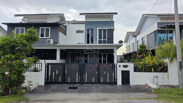 FACING OPEN Double Storey SEMI D Taman Dataran Abadi Sepang 1