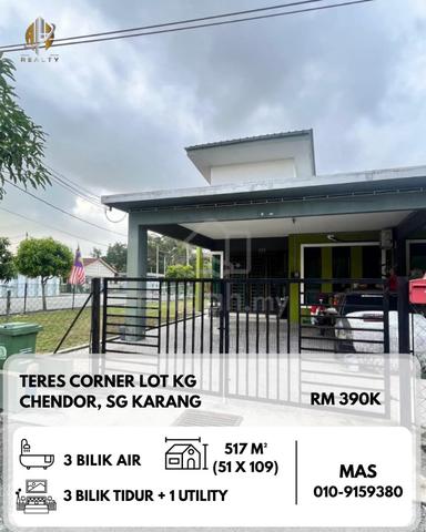 Teres Corner Lot Kg Chendor, Sg Karang 1