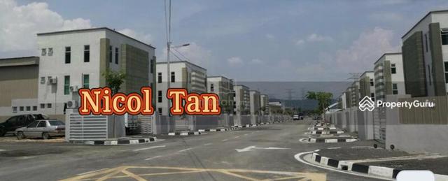 2.5 sty semi d Warehouse Factory for rent at Iks Simpang Ampat . 1
