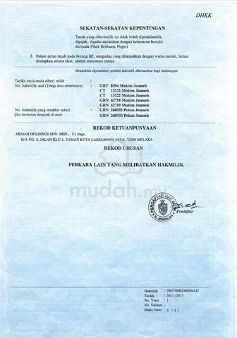 FOR SALE🔥 TANAH KOMERSIAL UNTUK STESEN PAM MINYAK 🔥 Di Juasseh Kuala 1