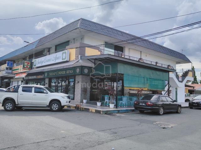 Batu 3, Jalan Apas - Kedai Tingkat Satu Bahagian Tepi Untuk Disewa 1