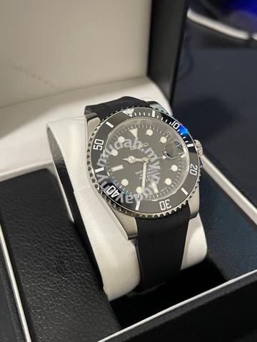 Seiko mod black Submariner - Watches & Fashion Accessories for sale in  Puchong, Selangor