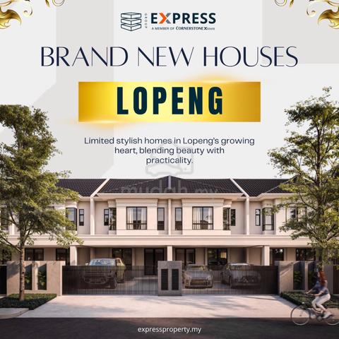 Brand New Double Storey Terrace at Amfield Lopeng, Miri 1