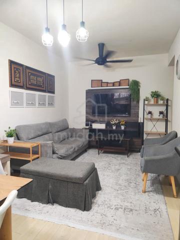 Sewa Bilik Sharing Fully Furnished Pangsapuri Sentosa,Setia Alam 1