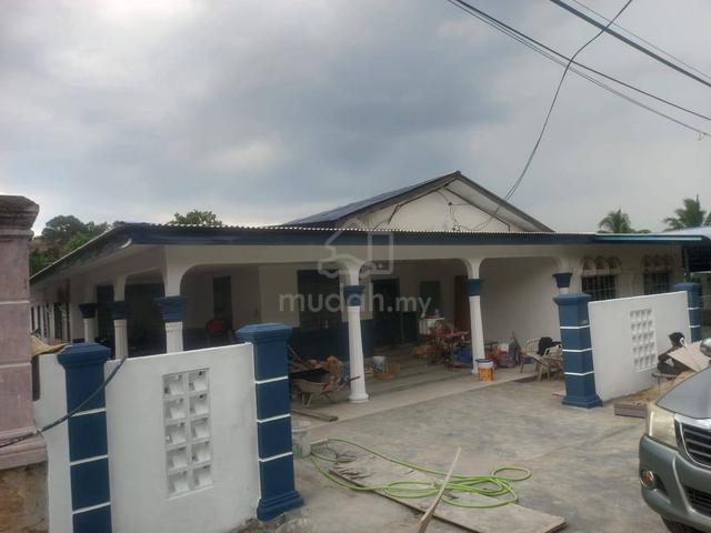 Refurbished single storey semi-detached taman desa permai kuala pilah 1