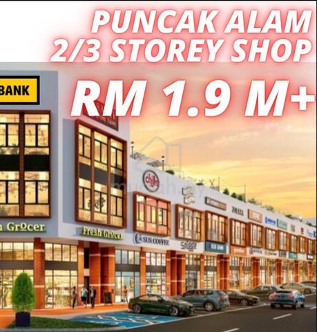 New 2/3 Storey Shop @ Puncak Alam 1