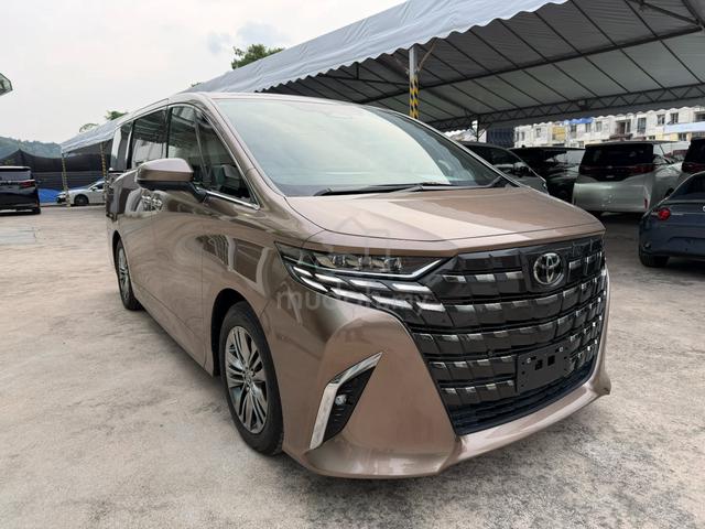 2025 Toyota ALPHARD 2.5 Z FULLY LOADED 5A 8K KM - 2
