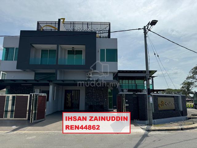 2.5 STOREY SEMI D CORNER LOT🔥ADA POOL✅4🛏️3🛁,3444SQFT Taman Keranji 1