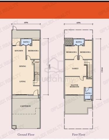 New Project Landed Terrace Double storey Sungai Dua for sale 4