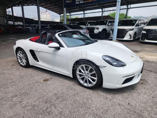2022 Porsche 718 Boxster Red Roof Red Leather Seat - 2