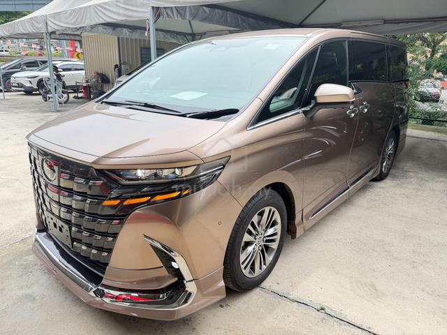 2024 Toyota ALPHARD 2.5 Z Graphite Gold Grade 5A - 2