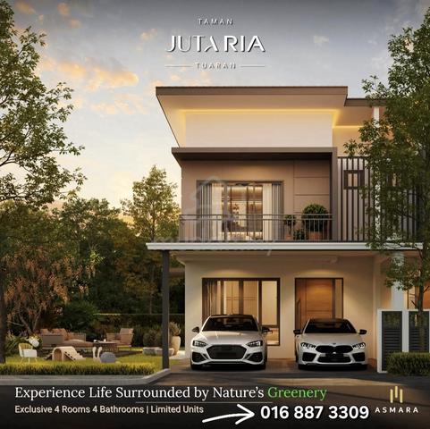 Tuaran Taman Juta Ria Rumah Teres 2 tingkat Baru New Landed House 1