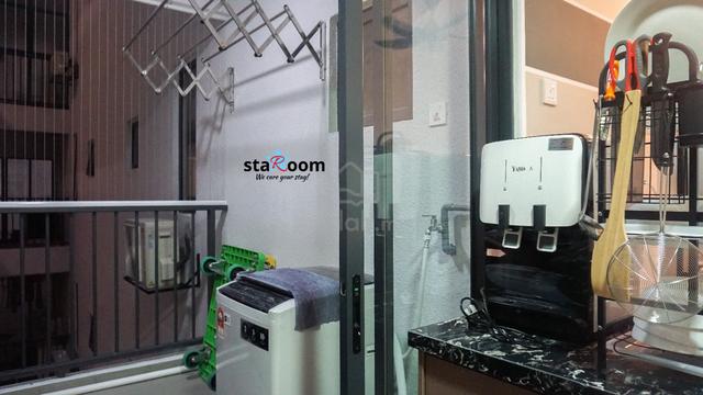Single Room for 𝐅𝐞𝐦𝐚𝐥𝐞, Damai Residence @ Sungai Besi 4