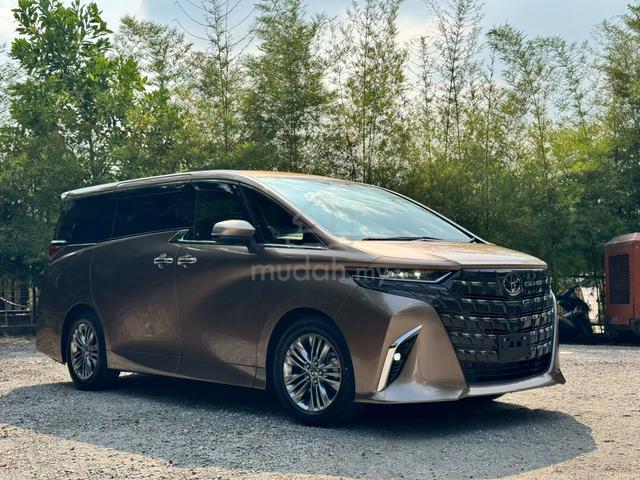 2024 Toyota ALPHARD 2.5 Z (A) 5A Gold 4k km - 2