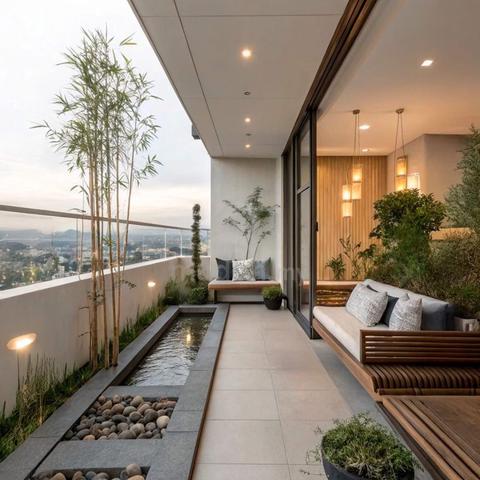 Bukit Jalil Zero Deposit Completion Soon Free Furnished Super low density with Big Balcony 1