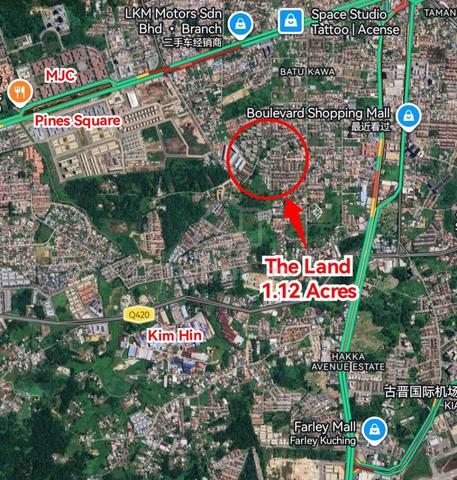 1.12 Acres Land @ Arang Road, Kuching 1