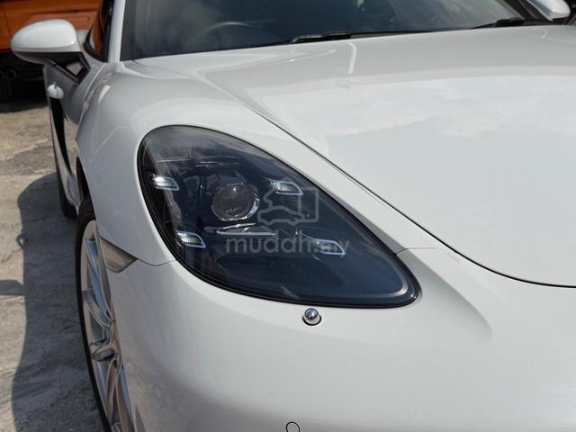 2022 Porsche 718 Cayman Sport Chono Red Leather - 3