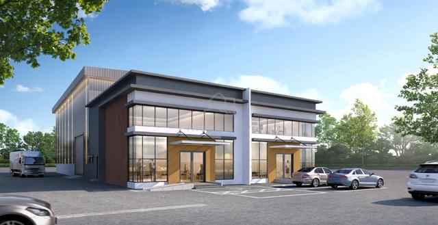Freehold Single Storey Semi-D Light Industrial Factory for Sale 1