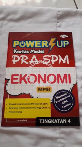 Power Up Kertas Model Pra Spm Ekonomi Textbooks For Sale In Shah Alam Selangor