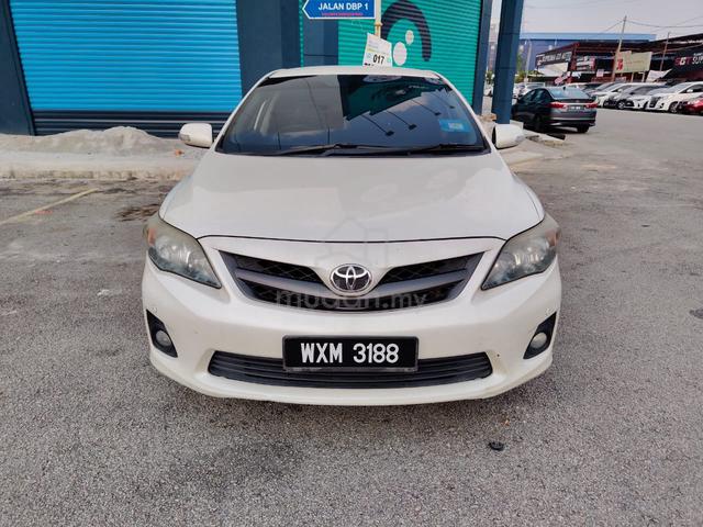 2012 Toyota COROLLA 2.0 ALTIS V MY08 E140 - 2