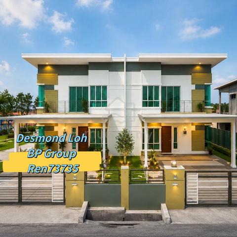 SP BPJ 6 Aircond Louvre Residence 2 Storey Semi D 1