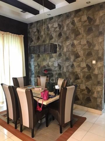[BELOW MARKET] 2STY FULLY RENO Semi D Aman Perdana Klang 32x75 4