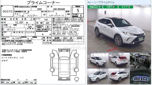 2024 Toyota HARRIER 2.0 Z-L Magic Roof Gd-5A Unreg - 1