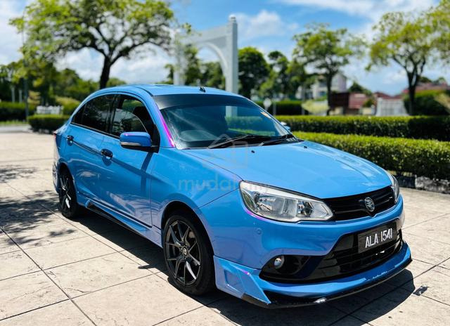 SAGA CVT 1.3(auto) 2018-SOFT THAI BLUE PURPLE CUN! - 3