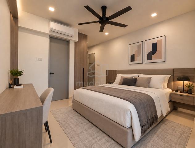 Bilik Sewa Premium – Master Bedroom Lelaki | Tropicana Bay Residence 1