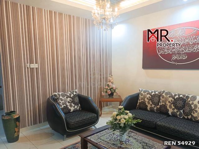 FULLY EXTENDED @ Double Storey Semi-D House Taman Nilam Sari FOR SALE 1