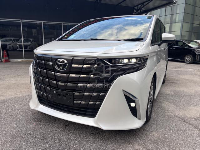 2024 Toyota ALPHARD 2.5 Z SUNROF DIM BSM HUD TV UN - 2