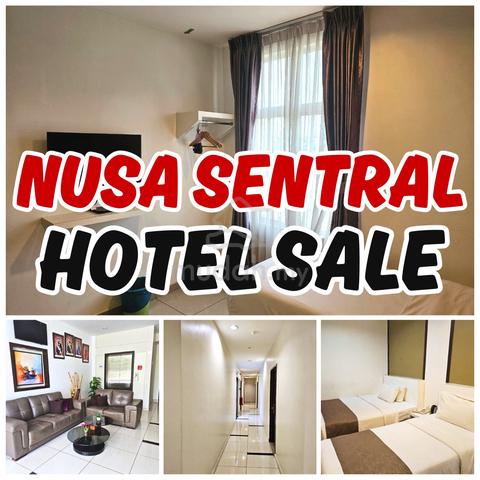 Mainroad Hotel 面向大路 Iskander Puteri 有2间相连3层酒店店面一起出售🔥Nusa Sentral 1