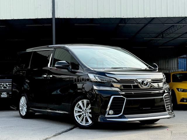 2015 2018 Toyota VELLFIRE 2.5 ZA WARRANTY OFFER - 1