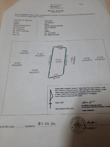 Tanah syarat bangunan untuk dijual 1