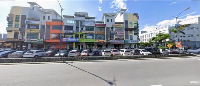taman permata 3.5 sty shoplot+mezzanine floor-f/h-20x80-near giant 1