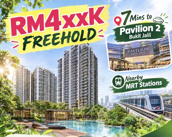 7 Mins to Pavilion 2 Bukit Jalil, Next to MEX Highway, Super Low Density 1