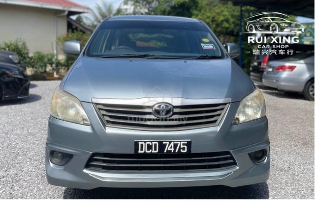 2012 Toyota INNOVA 2.0 E (A) - 2