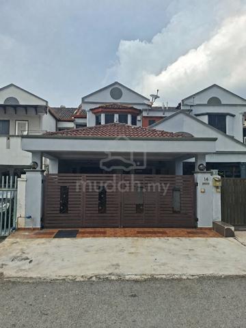 Near LRT Full Renovated 2 Storey House For Sale Taman Bunga Melor 1