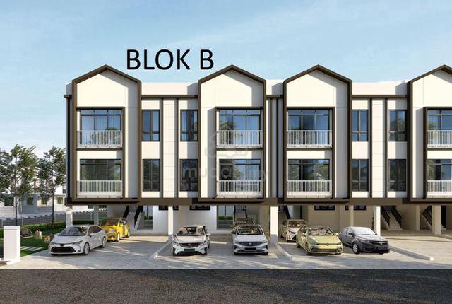 Townhouse Blok B di Parit Buntar Perak 1