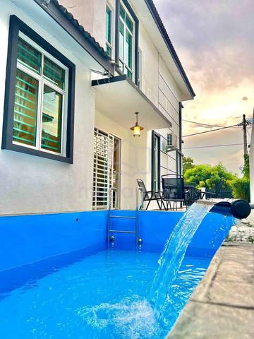BuNgaLOW With Swimming POoL ✅ Taman Krubong MeLaka RenoVaTeD 1