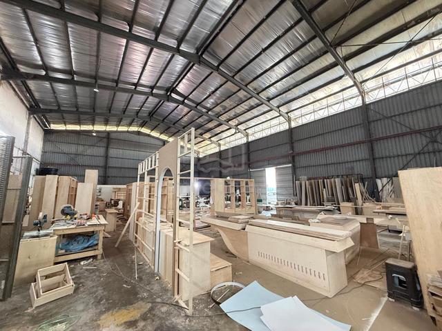 1.5 Sty Semi D Factory Bu 11ksf Meru Klang for Rent 1