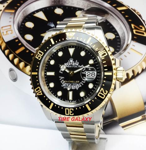 ROLEX Sea-Dweller 43mm Half Gold 